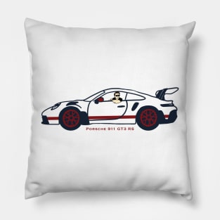 Porsche 911 GT3 RS Pillow