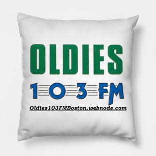 Oldies 103 FM Boston Pillow