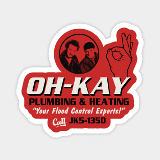 Oh-Kay Plumbing & Heating Magnet