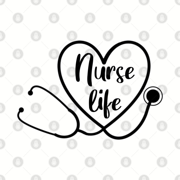 Nurse life. Nursing school health care hero. Perfect present for mom mother dad father friend him or her by SerenityByAlex