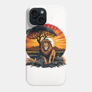 Lion Safari Animal Beauty Nature Wildlife Discovery Phone Case