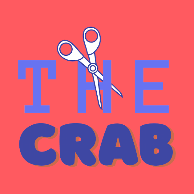 Cut the crab funny quote typography by Tecnofa