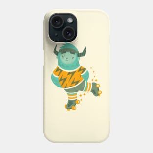 Roller Skating Yeti Phone Case