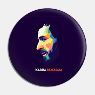 Benzema Wpap Art Pin