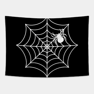 Spider Web Minimal Design by MinimalDM Tapestry