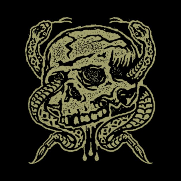 SKULL AND SNAKES by THE HORROR SHOP