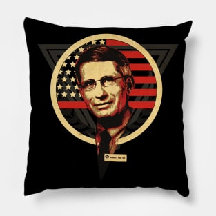 In Fauci We Trust Vintage Pillow