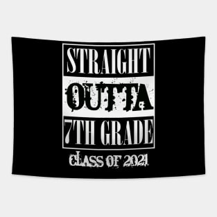 Straight outta 7th Grade class of 2021 Tapestry