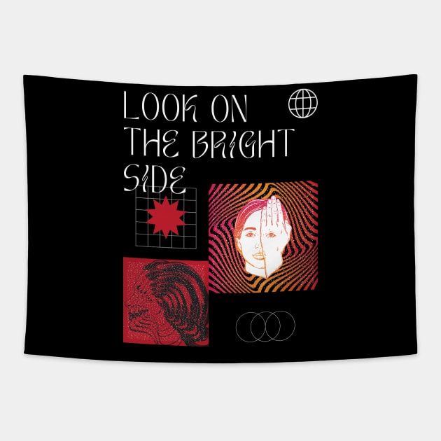 look on the bright side Tapestry by tzolotov