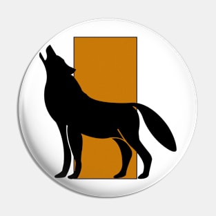 Classy and Minimalist Wolf Shirt For Wildlife Love Pin