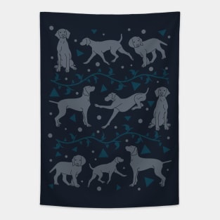 Weimaraner Pattern Tapestry