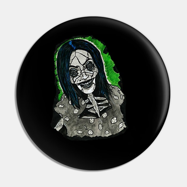 Coraline - The Other Mother Pin by BladeAvenger