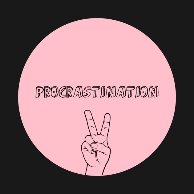 Procrastination, pink by Perezzzoso