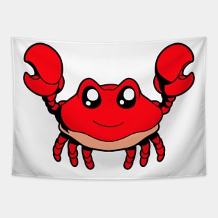 Kawaii crab Tapestry