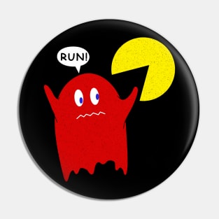 scary ghost Pin
