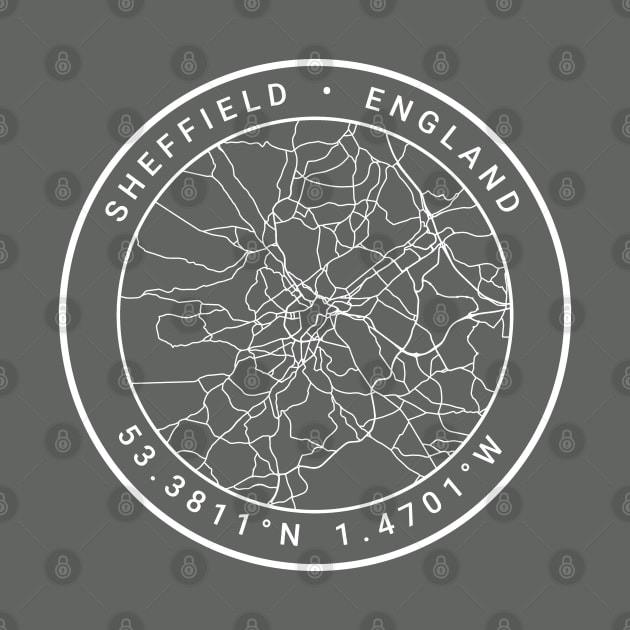 Sheffield Map by Ryan-Cox