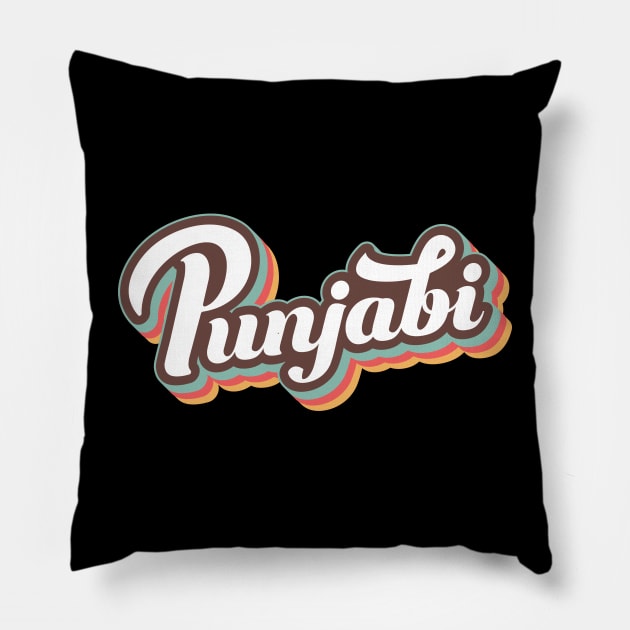 Punjabi Vintage style Design Pillow by PUNJABISTYL