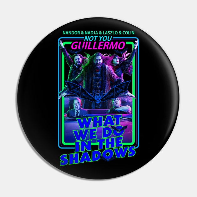 What We Do In The Shadows Pin by RAINYDROP