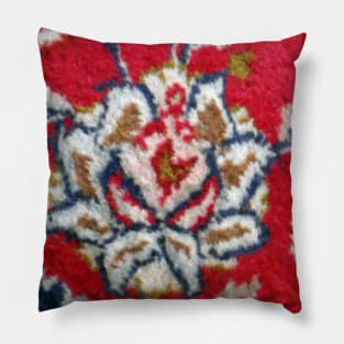 red flower, flower design, floral designs, minimal art, abstract art, floral pattern, antique rug photo , For custom orders please DM me. Pillow