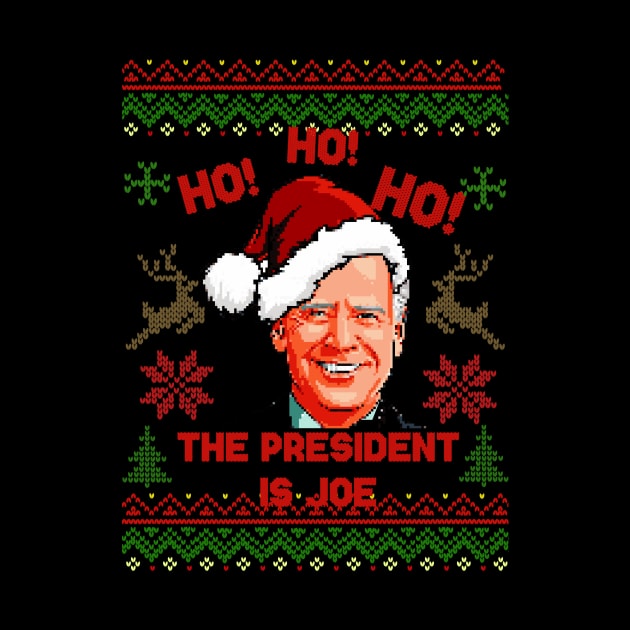 Joe Biden - Ugly Xmas Sweater by Polomaker