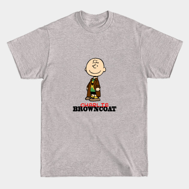 Disover Charlie Browncoat - Peanuts - T-Shirt