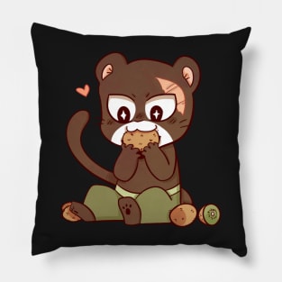 Pantherlily sticker Pillow