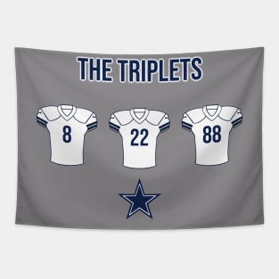 The Triplets! - Dallas Cowboys Tapestry