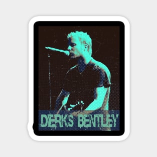 Solarize Illustrations - Dierks Bentley Magnet