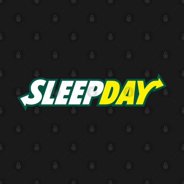 Sleep Day Parody logo of Subway by Merchsides