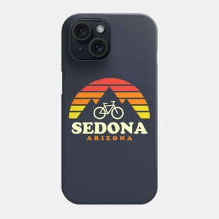 Sedona Arizona Mountain Biking Sedona Mtb Trails Retro Phone Case