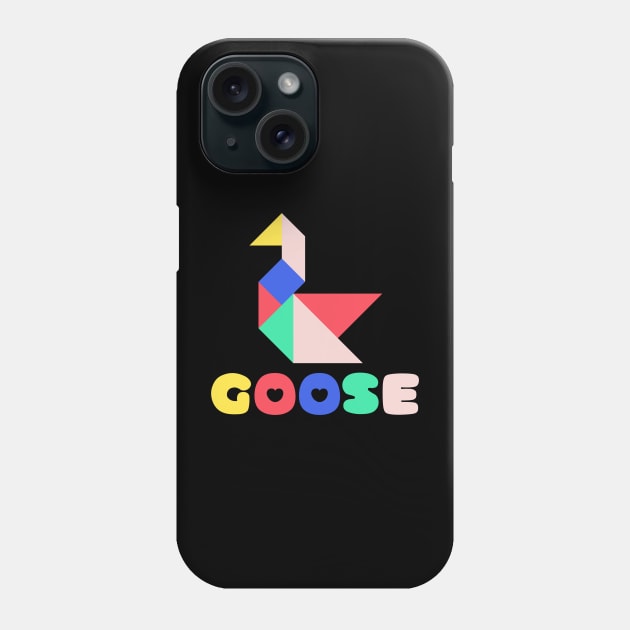 Origami Goose Phone Case by OnlyGeeses