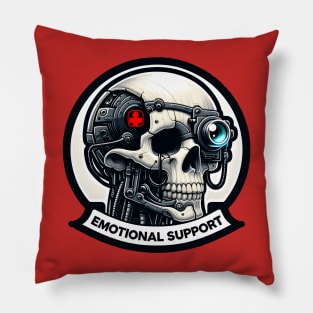 Emotional Support Servo Skull Pillow