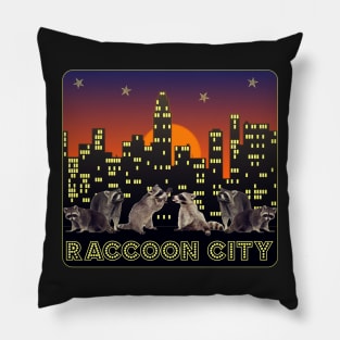 Raccoon City Pillow