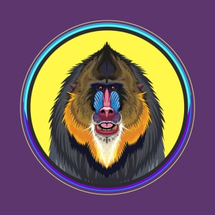 Mandrill Circle T-Shirt