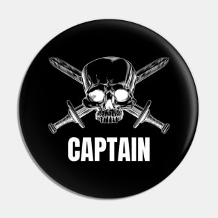 Captain of the Ship Apparel Pin