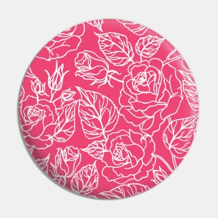 Flower rose design style Pin