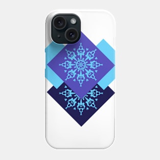 Bohemian Blue Mandala Phone Case