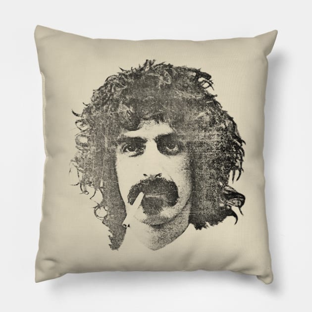 Retro Zappa Pillow by TimTimMarket