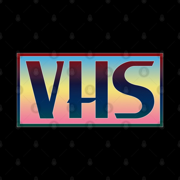 Retro 80s Styled VHS Logo by DankFutura