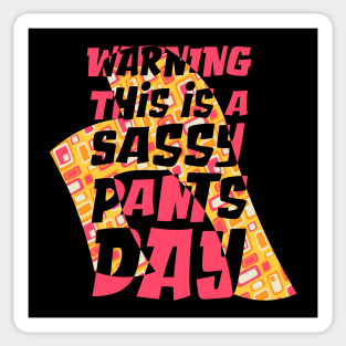 Princess Sassy Pants' Sticker | Spreadshirt