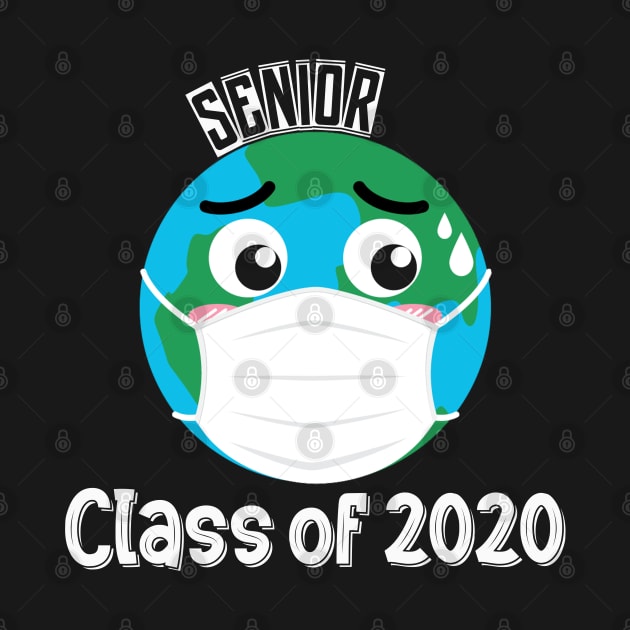 Senior class of 2020 funny quarantine world mask by qrotero