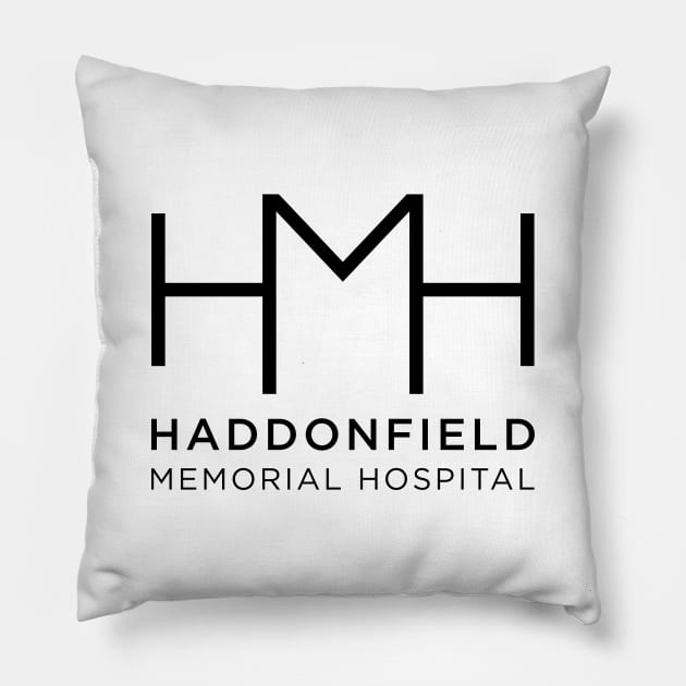 Haddonfield Memorial Hospital Pillow by n23tees