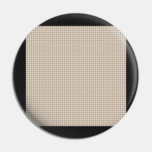 Houndstooth  by Suzy Hager         Clint Collection 7, Shades of Cream and Brown Pin