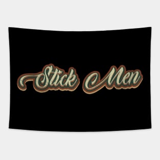 vintage tex Stick Men Tapestry