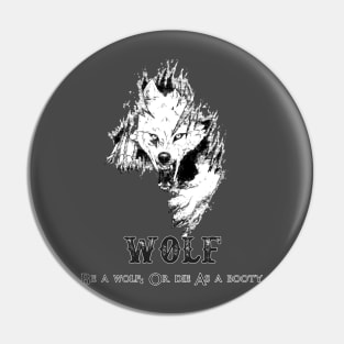 the wolf Pin