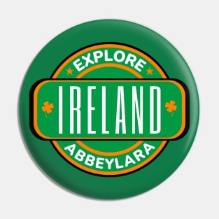 Abbeylara Ireland - Irish Town Pin