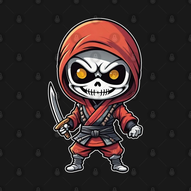 Skeleton Ninja 3 by Grave Digs