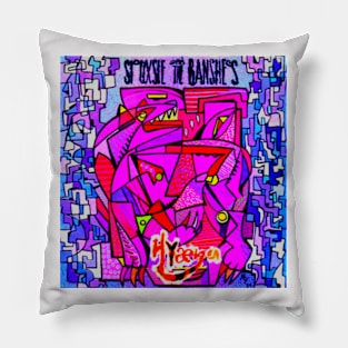 Hyaena 1984 Goth Alternative Rock Throwback Pillow