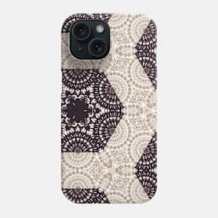 Brown Lace Wedding Vintage Phone Case