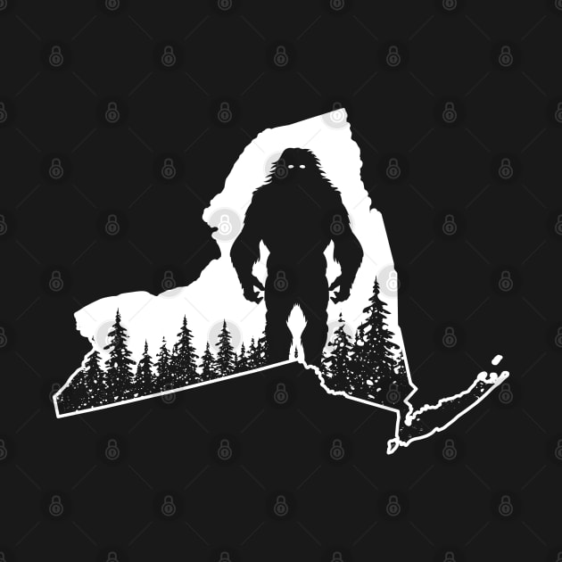 New York Bigfoot Sasquatch by Tesszero